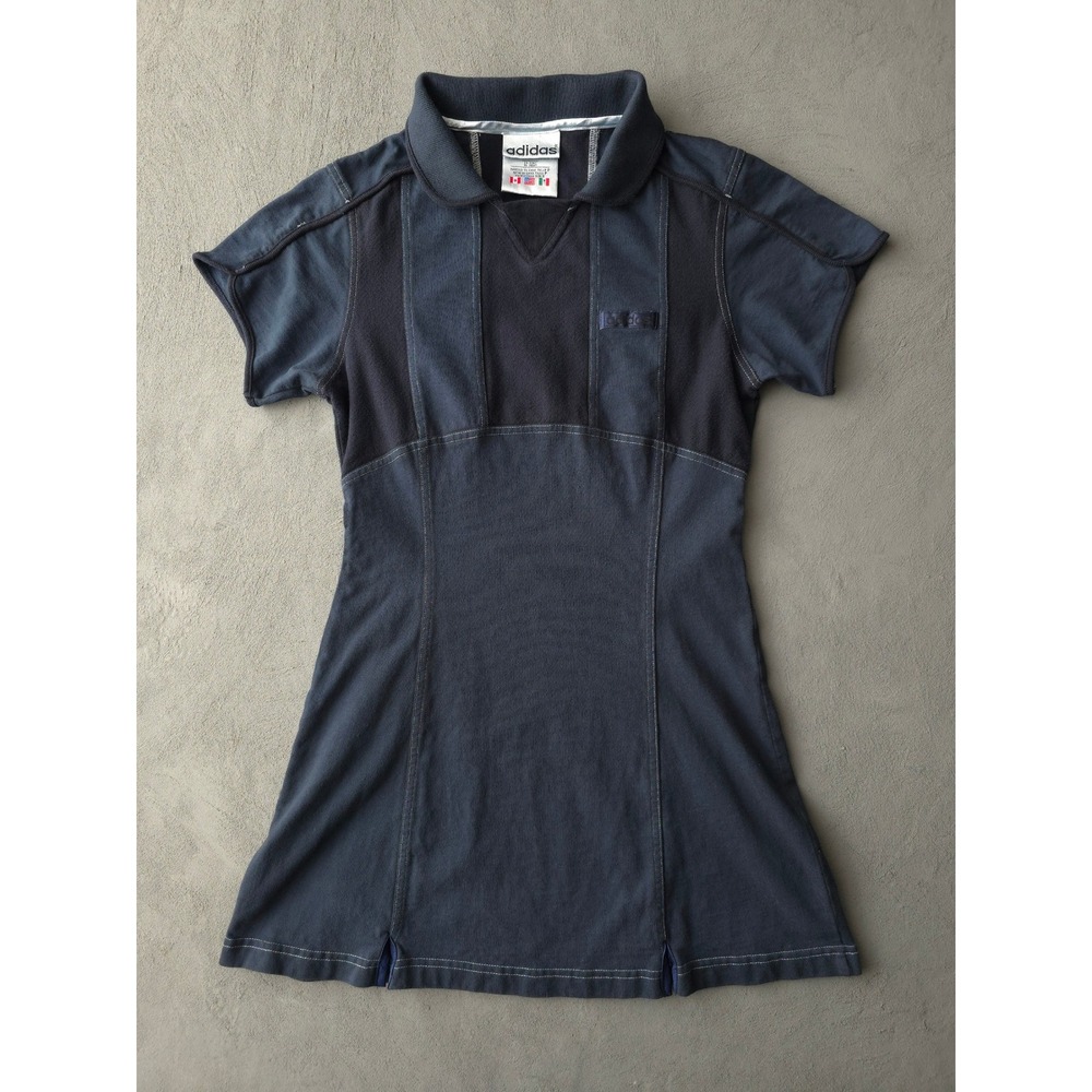 Vintage 90s Adidas Tennis Dress S Blue Contrast Stitching Adidas